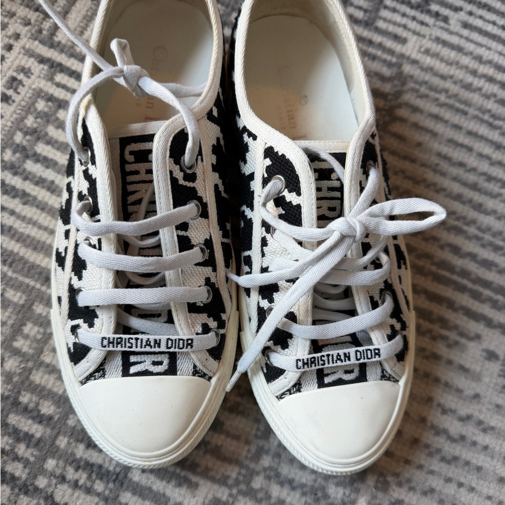 Dior Black and White Women's Sneakers